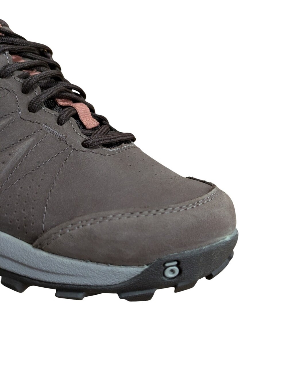 Oboz Womens Sypes Low Leather B-DRY Hiking Shoes Peppercorn Size 9 - Picture 10 of 13